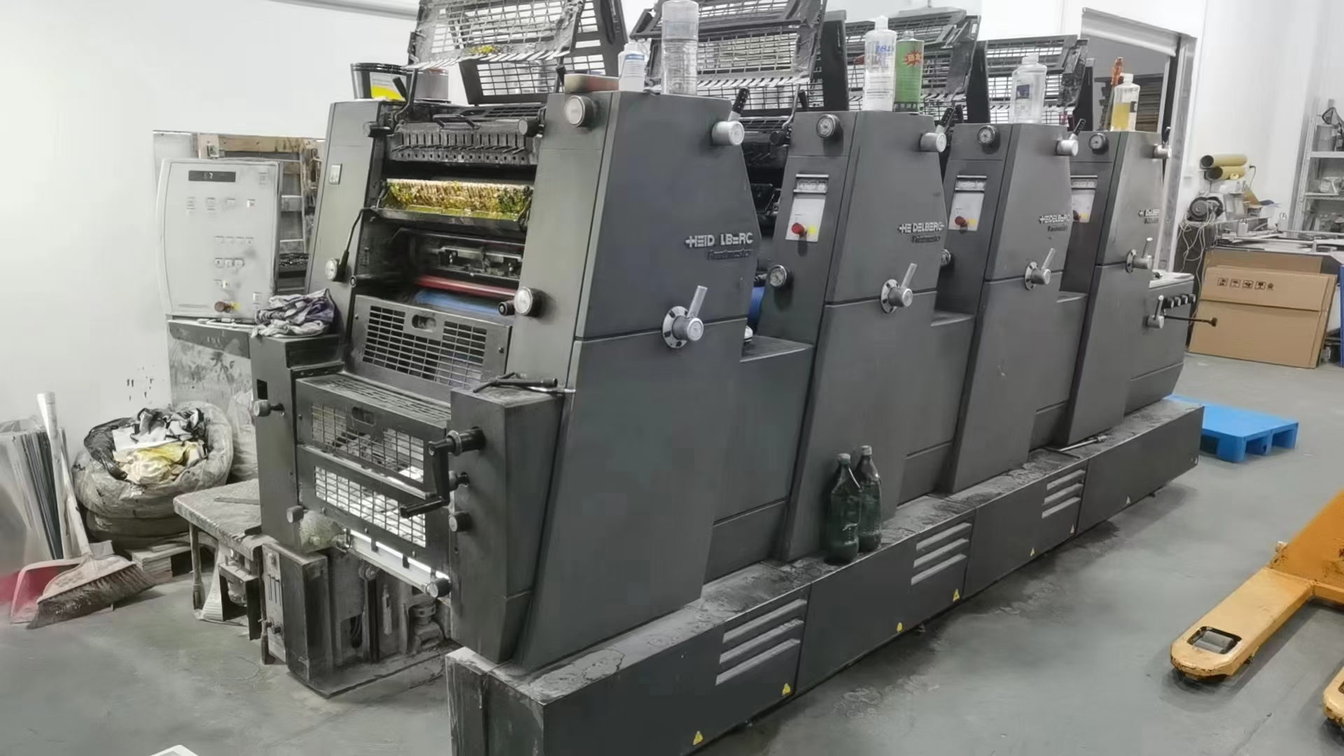 Heidelberg GTO52-4.Year2005.Alcohol dampening - Explus International